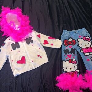 Hello kitty 2 piece